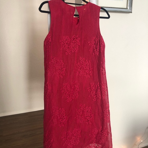 Red Lace Dress - Picture 2 of 5